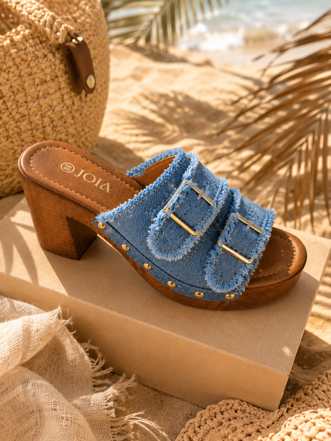 ✨ Mules jeans tendance